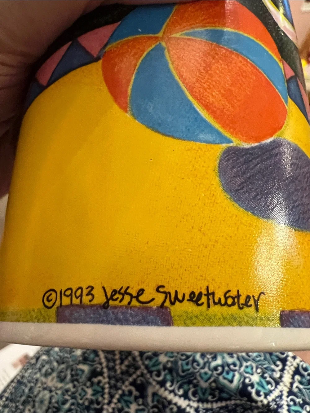 Buon Giorno “ Hey Diddle Diddle” Jesse Sweetwater Ceramic Coffee Mug